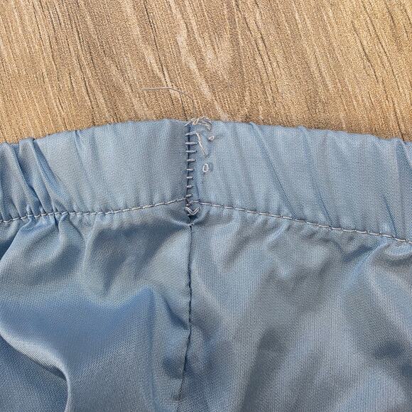 Vintage Freckles Girls Ruffle Skirt Blue Tiered Party Skirt Size 7 USA Made - Picture 9 of 9